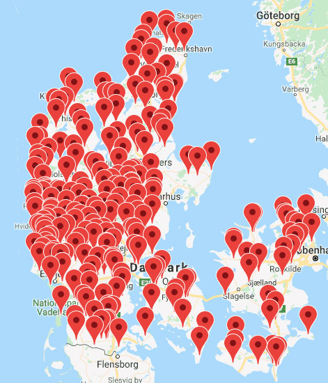 Forellenseen – Angelseen in Dänemark – Neue Karte 2022
