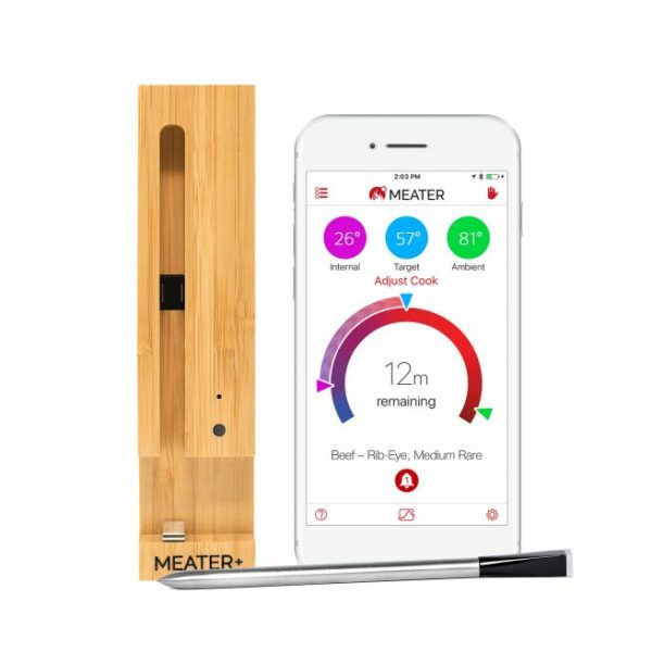 Meater + Tasty Perk trådløst stege termometer til iPhone/Android