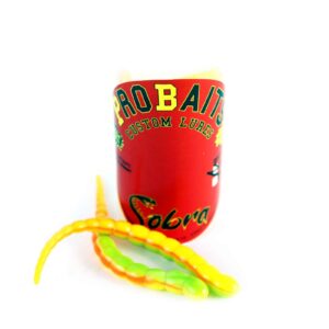 ProBaits Cobra - 7,5 cm 8 stk Gummidyr Rainbow