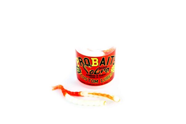 ProBaits Cobra Mini - 6,5 cm 12 stk Gummidyr Sweat Orange