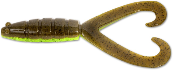 Quantum Twinler 20cm 58g Shad Pumpkinseed Chartreuse