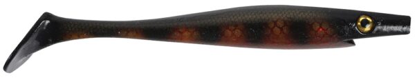 Strike Pro Pig Shad Jr 20cm 50g. Black Okiboji Perch